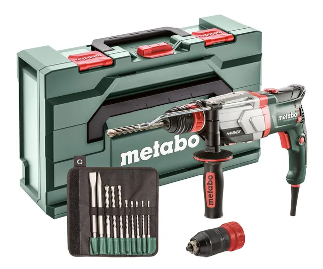 metabo-uhev-2860-2-quick-set-multihammer-mit-sds-plus-hammerfutter-und-schnellsp image 1