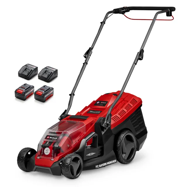 einhell-akku-rasenm-her-ge-cm-36-36-li-kit-fc-bayern-edition-power-x-change-36-v image 1