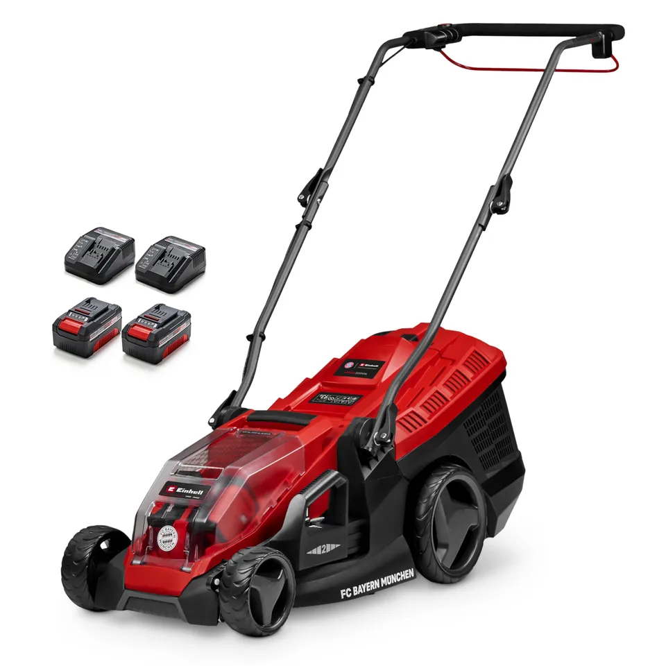 einhell-akku-rasenm-her-ge-cm-36-36-li-kit-fc-bayern-edition-power-x-change-36-v image 1