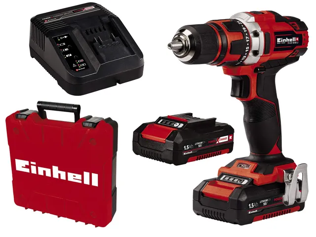 einhell-te-cd-18-40-li-power-x-change-akku-bohrschrauber-kit-18-v-40-nm-13-mm-bo image 1