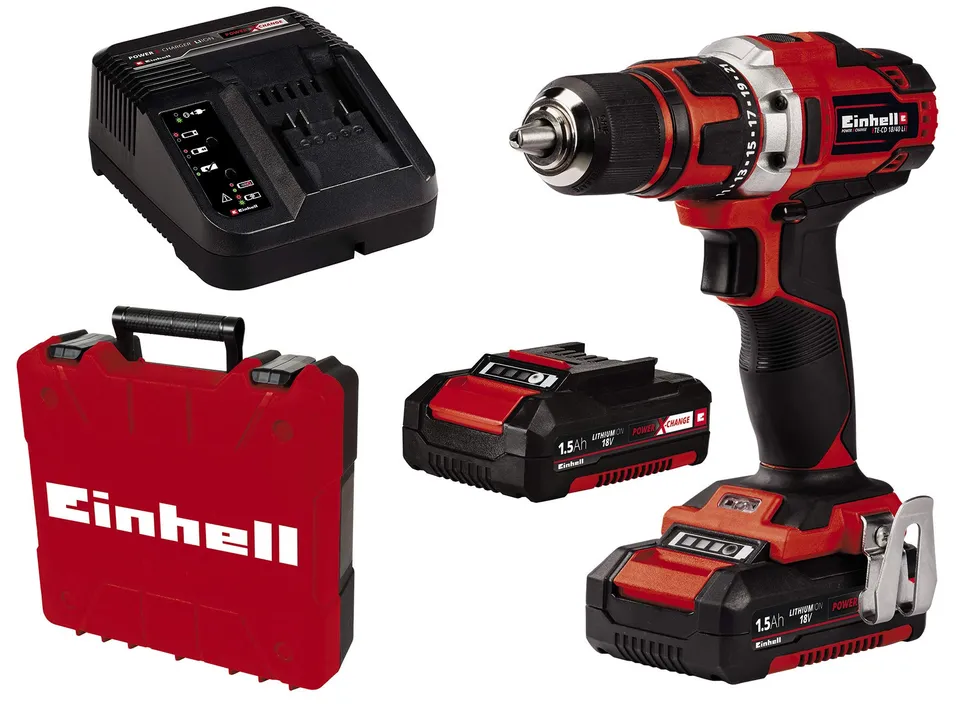 einhell-te-cd-18-40-li-power-x-change-akku-bohrschrauber-kit-18-v-40-nm-13-mm-bo image 1