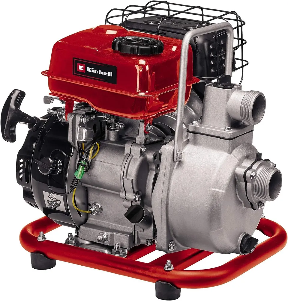 einhell-benzin-wasserpumpe-gc-pw-16-1-6-kw-viertakt-benzinmotor-bis-14-000-l-h-f image 1