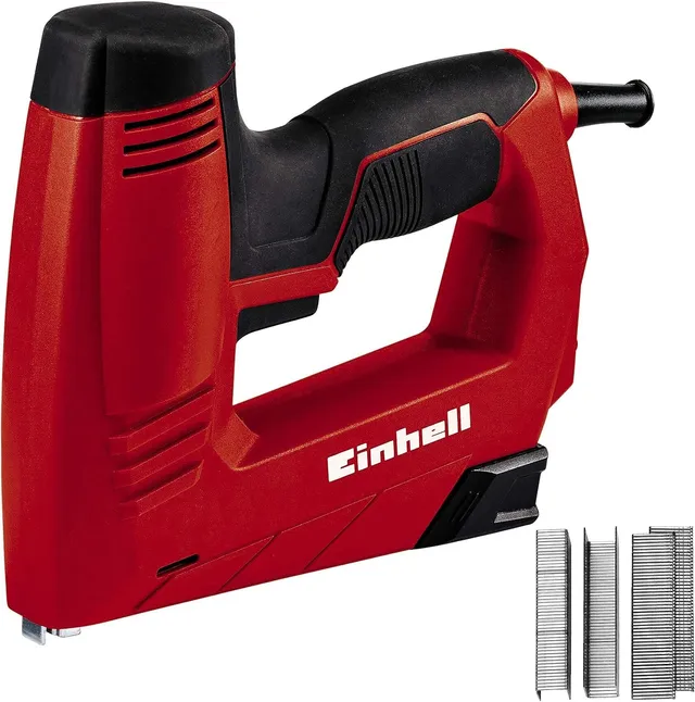 einhell-elektrotacker-tc-en-20-e-elektronischer-tacker-f-r-klammern-typ-53-und-n image 1