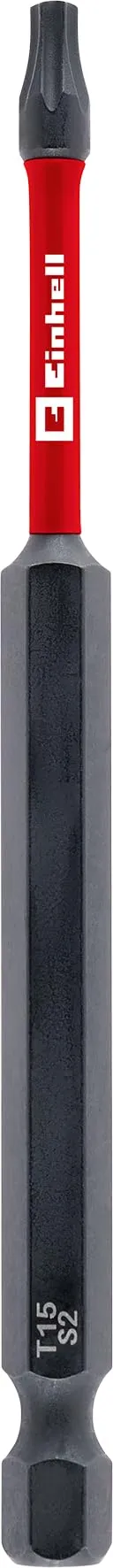 einhell-original-impact-bit-100-mm-t15-s2-stahl-torsionszone-e-6-3-schaft image 1