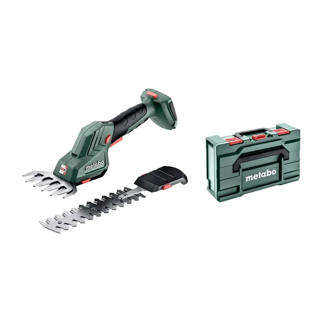 metabo-sgs-18-ltx-q-akku-gras-und-strauchschere-18-v-2-in-1-mit-quick-system-ink image 1