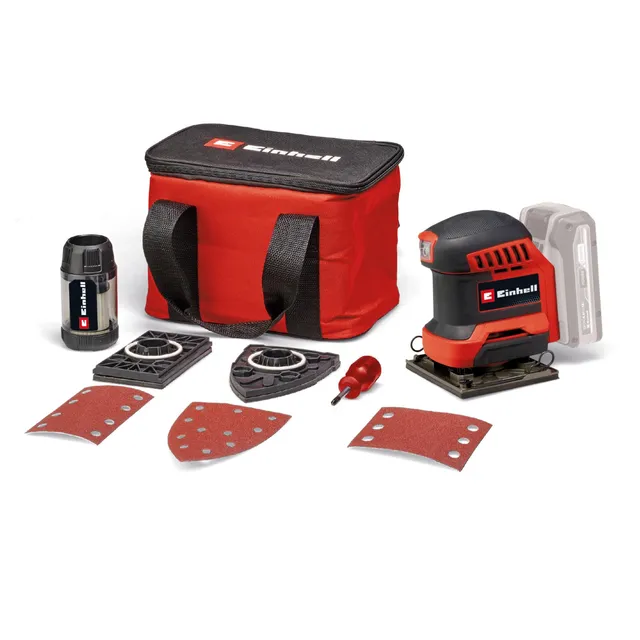 einhell-akku-faustschleifer-te-os-18-113-3x-li-solo-power-x-change-18-v-schwings image 1
