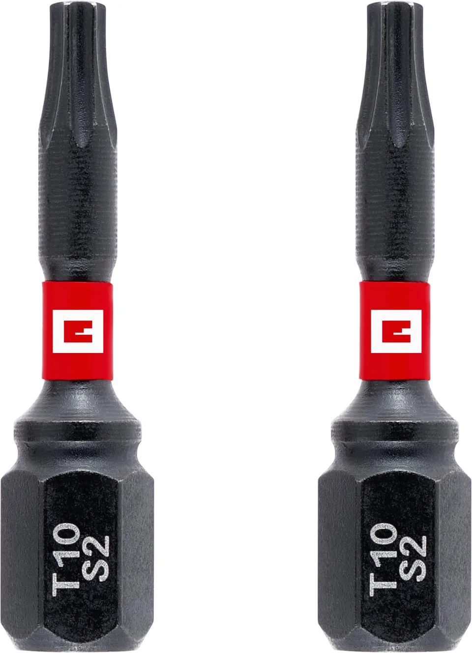einhell-impact-bits-doppel-torsion-2-tlg-30-mm-t10-s2-stahl-c-6-3-schaft image 1