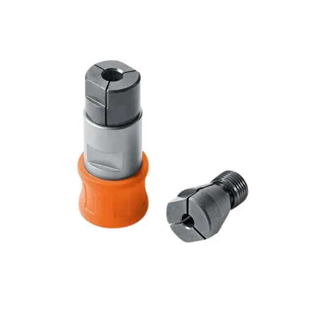 fein-gewindebohr-adapter-mit-2-spannzangen-m4-m8-quickin-kompatibel image 1