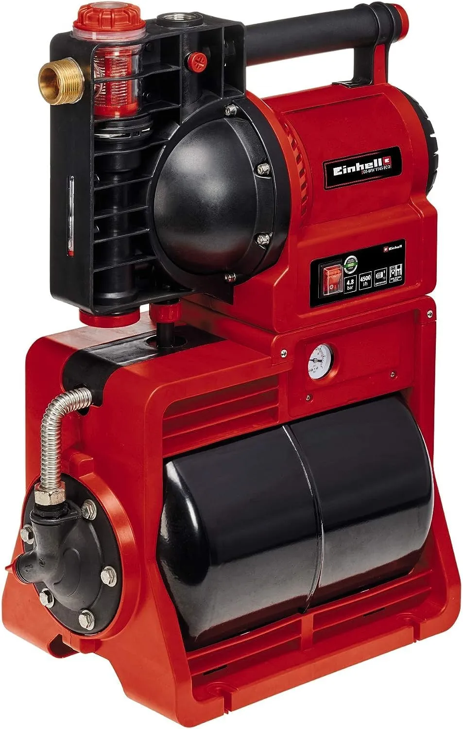 einhell-hauswasserwerk-ge-ww-1145-eco-1100-w-pumpenanlage-mit-20-l-tank-4500-l-h image 1