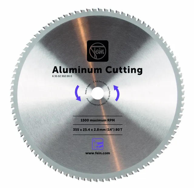 fein-aluminium-s-geblatt-63502302000-355-x-25-4-x-2-8-mm-80-z-hne-f-r-metallkapp image 1