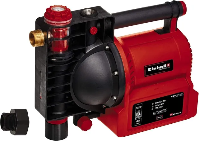 einhell-hauswasserautomat-ge-aw-1042-fs-1-050-w-klarwasserpumpe-mit-flow-sensor- image 1