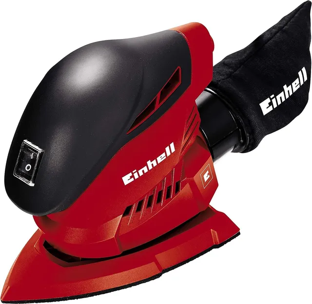 einhell-th-os-1016-multischleifer-100-w-schleiffl-che-104-cm-staubfangsack-klett image 1