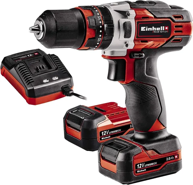 einhell-te-cd-12-1-li-i-akku-schlagbohrschrauber-kit-12-v-30-nm-inkl-ladeger-t-u image 1