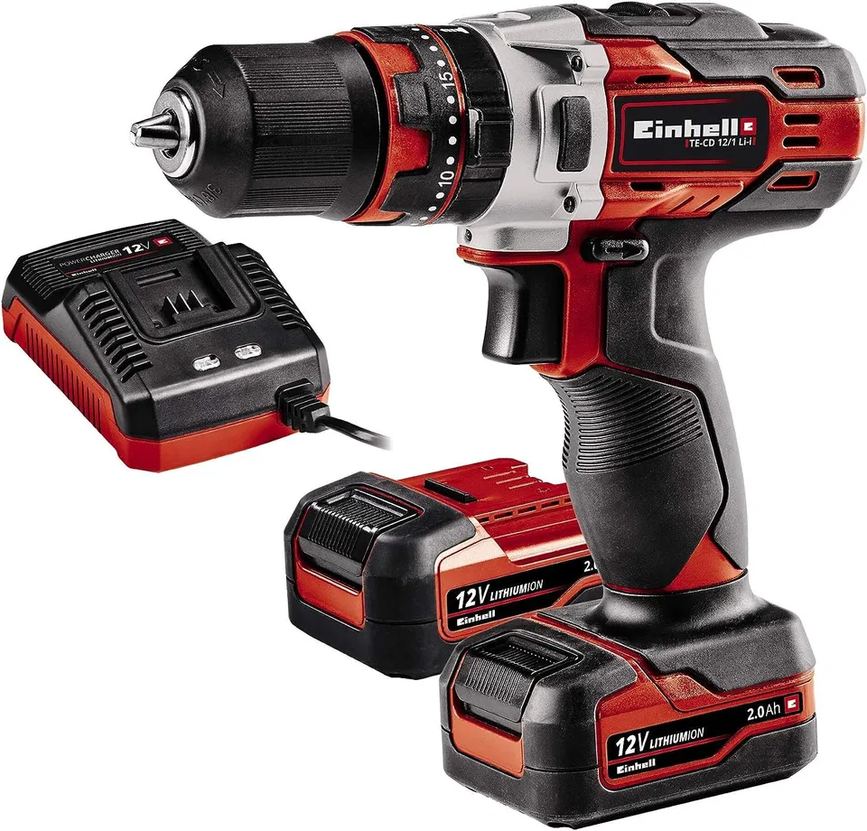 einhell-te-cd-12-1-li-i-akku-schlagbohrschrauber-kit-12-v-30-nm-inkl-ladeger-t-u image 1