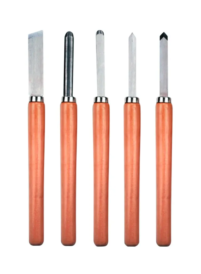 einhell-profi-drechselsatz-5-teilig-flach-stech-hohl-rund-und-spitzbeitel-passen image 1