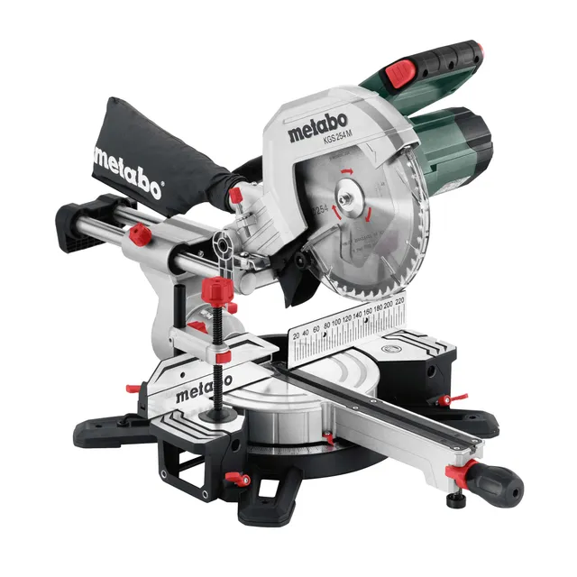 metabo-kapp-und-gehrungss-ge-kgs-254-m-613254000-zugfunktion-254-mm-s-geblatt-le image 1