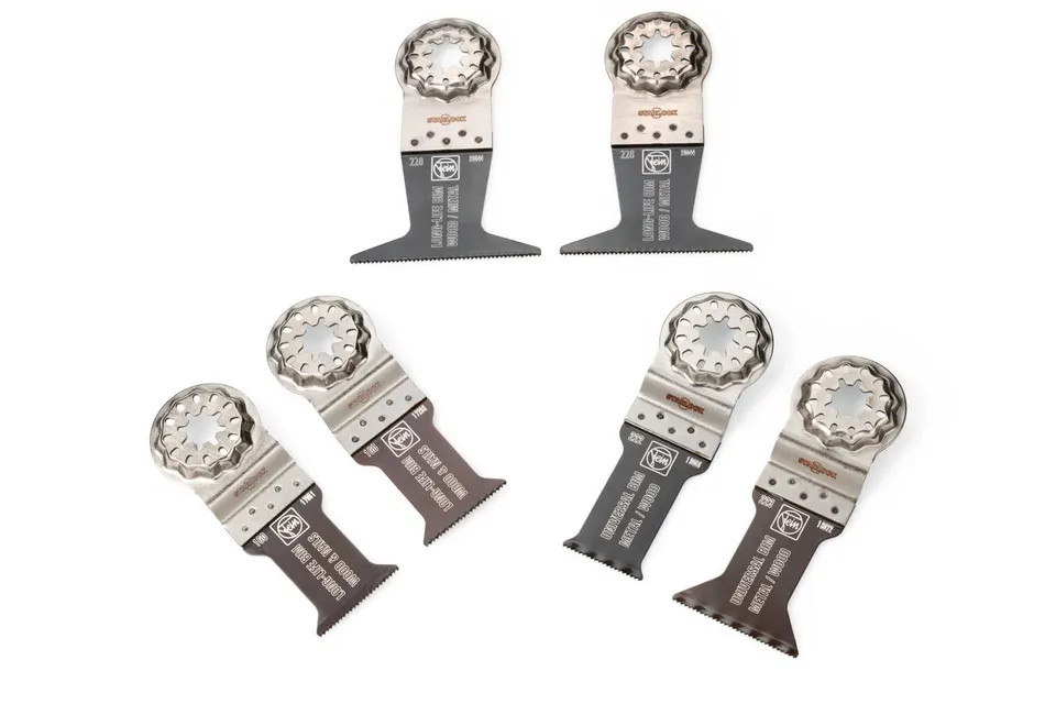 fein-best-of-e-cut-starlock-s-geblatt-set-6-teilig-wood-metal-bi-metall-multitoo image 1