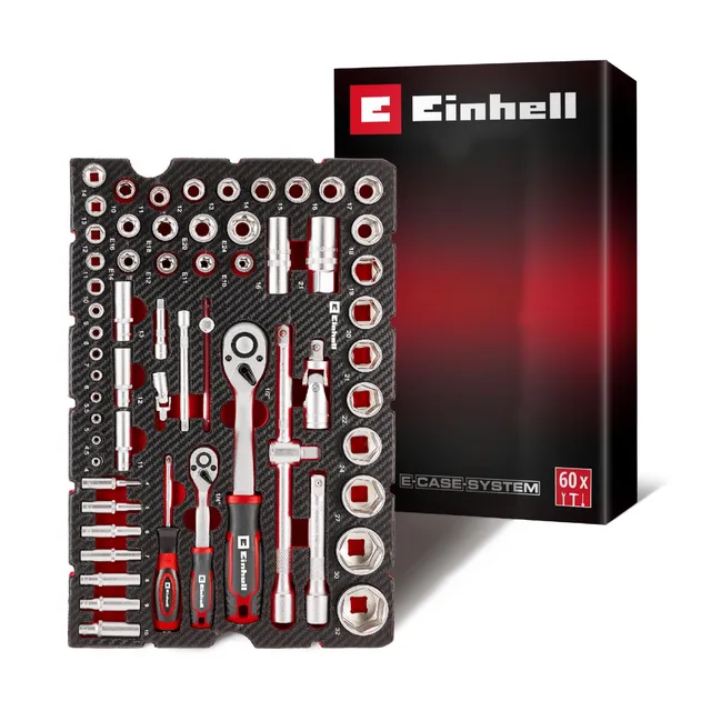 einhell-pad-steckn-sse-und-ratschen-60-tlg-e-case-system-umschaltknarren-72-z-hn image 1