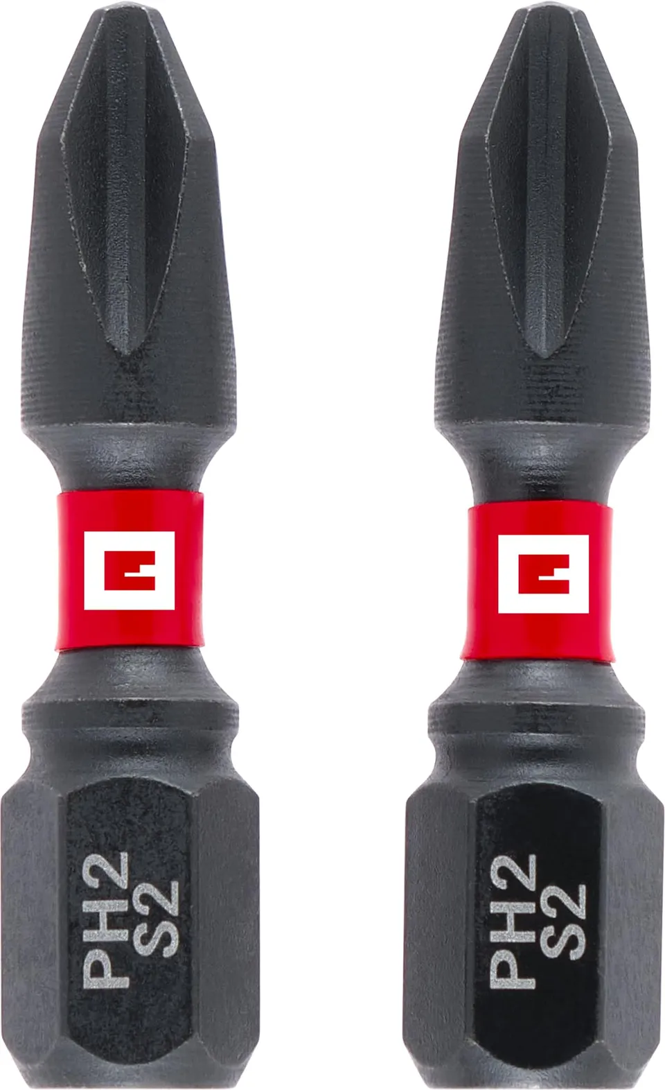 original-einhell-impact-bits-doppel-torsion-2-teilig-30-mm-ph2-s2-stahl-manganph image 1
