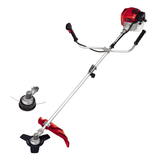 einhell-benzin-sense-gh-bc-43-as-1-25-kw-2-takt-motor-3-zahn-messer-und-doppelfa image 1