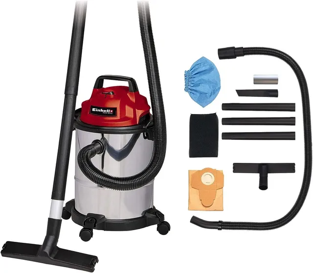 einhell-nass-trockensauger-tc-vc-1815-s-1-250-w-15-liter-edelstahlbeh-lter-36-mm image 1