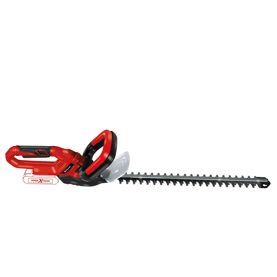 einhell-akku-heckenschere-gc-hs-18-li-solo-power-x-change-18-v-heckenschere-mit- image 1