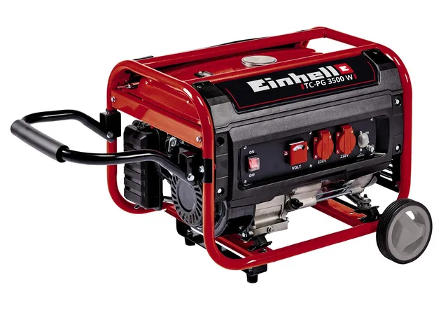 einhell-4152550-stromerzeuger-benzin-generator-3-500-w-max-avr-15-l-tank-2-230-v image 1