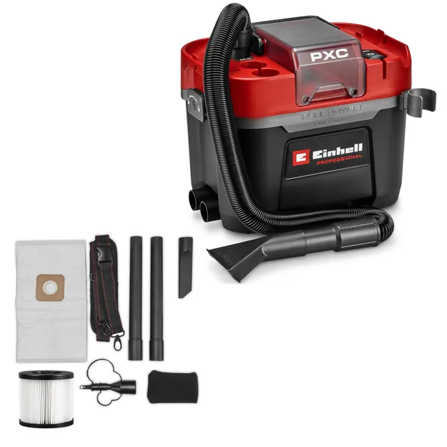 einhell-professional-akku-nass-trockensauger-tp-vc-18-10-li-bl-l-solo-power-x-ch image 1