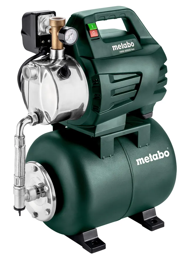 metabo-hauswasserwerk-hww-4000-25-inox-1100-w-24-l-tank-4000-l-h-4-5-bar-edelsta image 1
