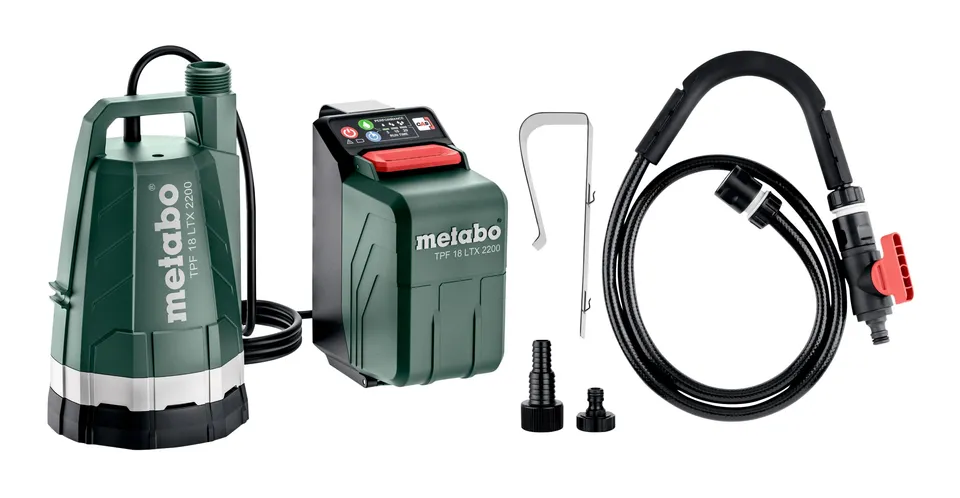 metabo-tpf-18-ltx-2200-akku-tauchpumpe-601729850-18-v-2200-l-h-flachsaugend-bis- image 1