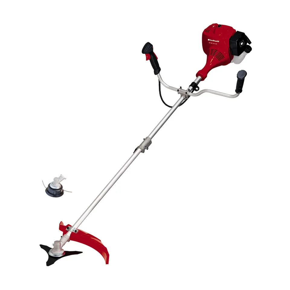 einhell-gh-bc-43-as-benzin-sense-1-25-kw-2-takt-motor-mit-3-zahn-messer-doppelfa image 1