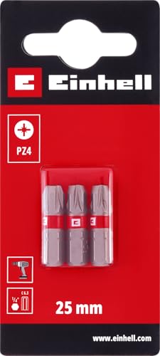 einhell-standard-bits-3-teilig-25-mm-pz4-chrom-vanadium-bits-mit-c-6-3-schaft image 4
