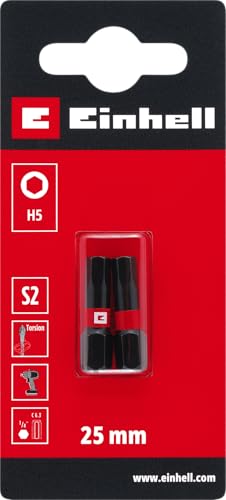 original-einhell-impact-bit-set-2-teilig-25-mm-hex-5-mm-s2-stahl-torsionszone-c- image 4