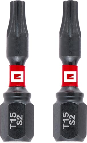 original-einhell-impact-bits-mit-doppel-torsion-2-tlg-30-mm-t15-s2-stahl-bits-mi image 3