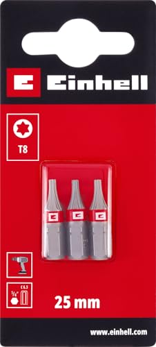 einhell-standard-bits-3-teilig-25-mm-t8-chrom-vanadium-pr-zises-schrauben-gute-k image 4