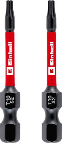 einhell-original-impact-bits-2-tlg-50-mm-t10-s2-stahl-torsionszone-e-6-3-schaft image 3