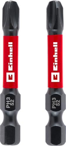 original-einhell-impact-bits-2-teilig-50-mm-ph3-s2-stahl-mit-torsionszone-und-c- image 3