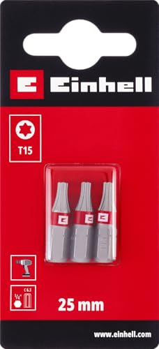 einhell-standard-bits-3-tlg-25-mm-t15-chrom-vanadium-roter-farbring-c-6-3-schaft image 4