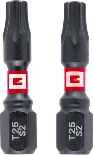 einhell-impact-bits-doppel-torsion-2-tlg-30-mm-t25-c-6-3-schaft-s2-stahl image 2