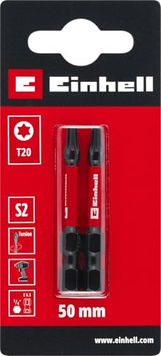 original-einhell-impact-bits-2-teilig-50-mm-t20-s2-stahl-mit-torsionszone-und-c- image 4