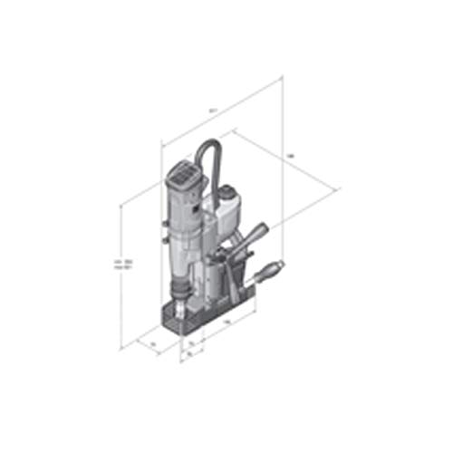 fein-kbu-35-pq-universal-magnet-kernbohrmaschine-bis-35-mm-permanent-magnet-kipp image 8