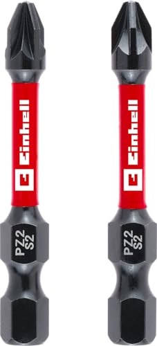 einhell-impact-bits-2-teilig-50-mm-pz2-s2-stahl-mit-torsionszone-c-6-3-schaft-ro image 3