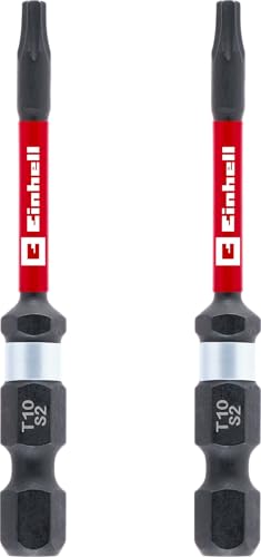 einhell-impact-bits-doppel-torsion-2-tlg-60-mm-t10-e-6-3-schaft-s2-stahl image 2