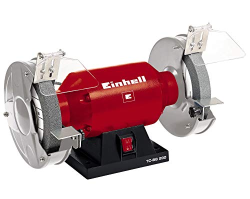 einhell-doppelschleifer-tc-bg-200-400-w-2-950-min-200-mm-schleifscheiben-grob-fe image 4