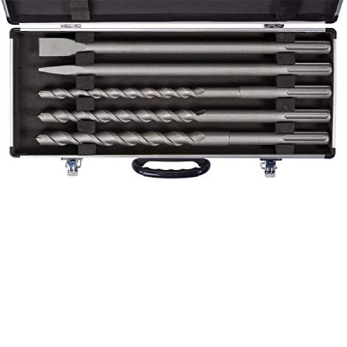 einhell-sds-max-bohr-und-mei-elset-4258099-5-teilig-bohrer-18-20-25-x-400-mm-fla image 4