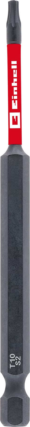 original-einhell-impact-bit-100-mm-t10-s2-stahl-torsionszone-roter-farbring-c-6- image 1