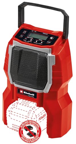 einhell-tc-ar-18-li-power-x-change-akku-radio-solo-18-v-li-ion-am-fm-bluetooth-o image 4