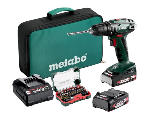 metabo-akku-bohrschrauber-bs-18-18v-bohrmaschine-komplettset-mit-2x-2-0-ah-akku- image 5