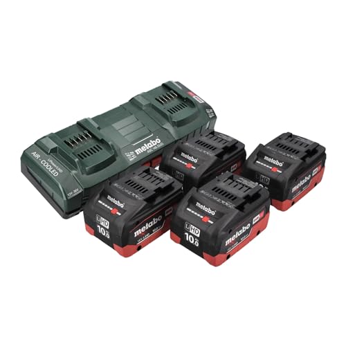 metabo-basis-set-4-x-lihd-10-ah-asc-145-duo-ladeger-t-in-metabox-18-v-akkuset-f- image 7