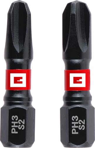 einhell-impact-bits-doppel-torsion-2-tlg-30-mm-ph3-c-6-3-schaft-s2-stahl image 3
